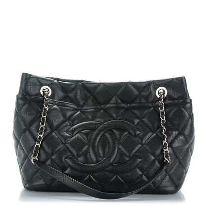 Chanel Caviar Quilted Timeless CC Soft Tote Black 1 of 7