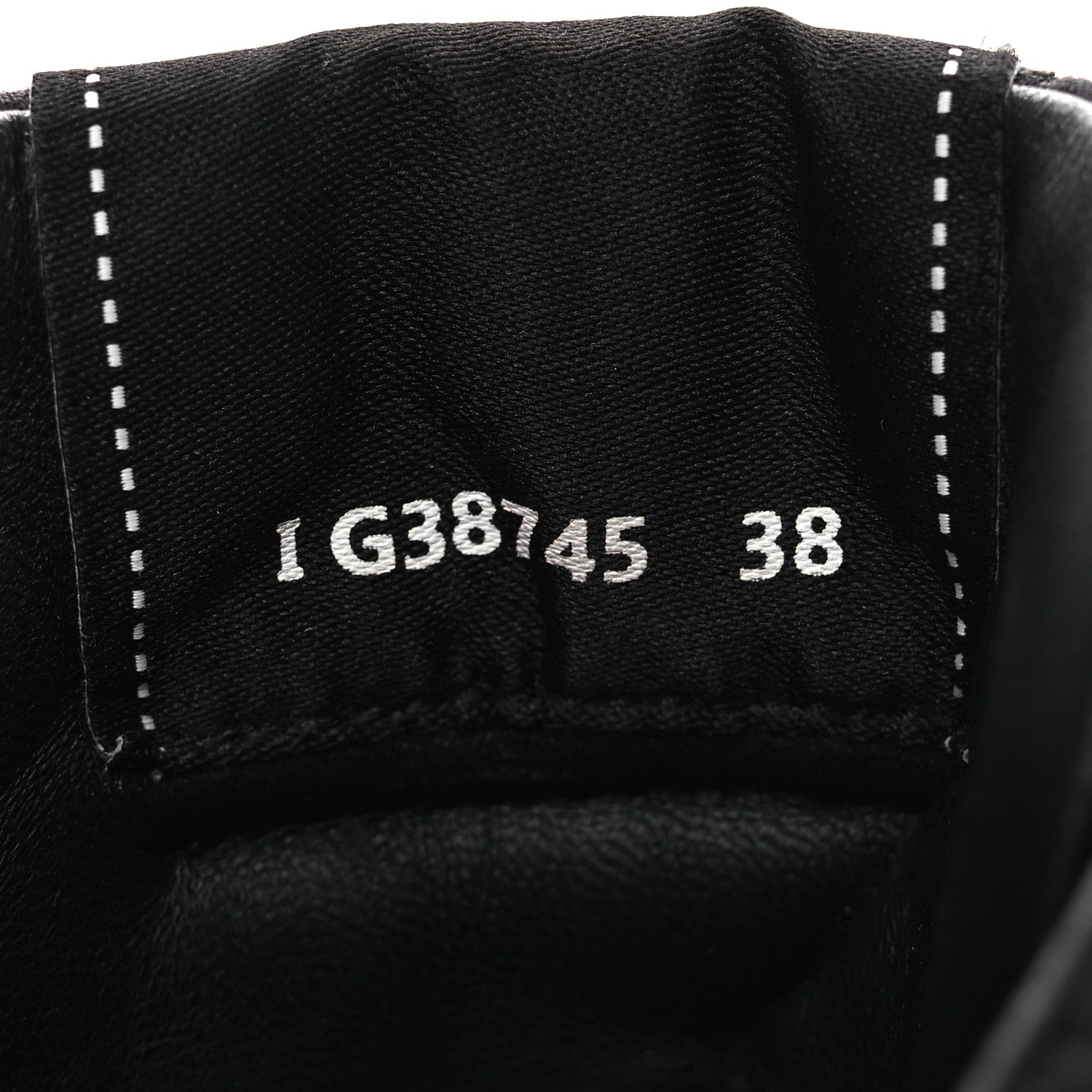 Chanel Suede Grained Calfskin CC Lace Up Boots 38 Black 1773713