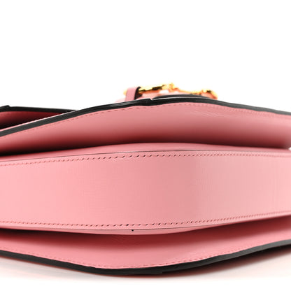 Gucci Azalea Calfskin Horsebit 1955 Shoulder Bag New Cherry Red Wild Rose 9 of 10