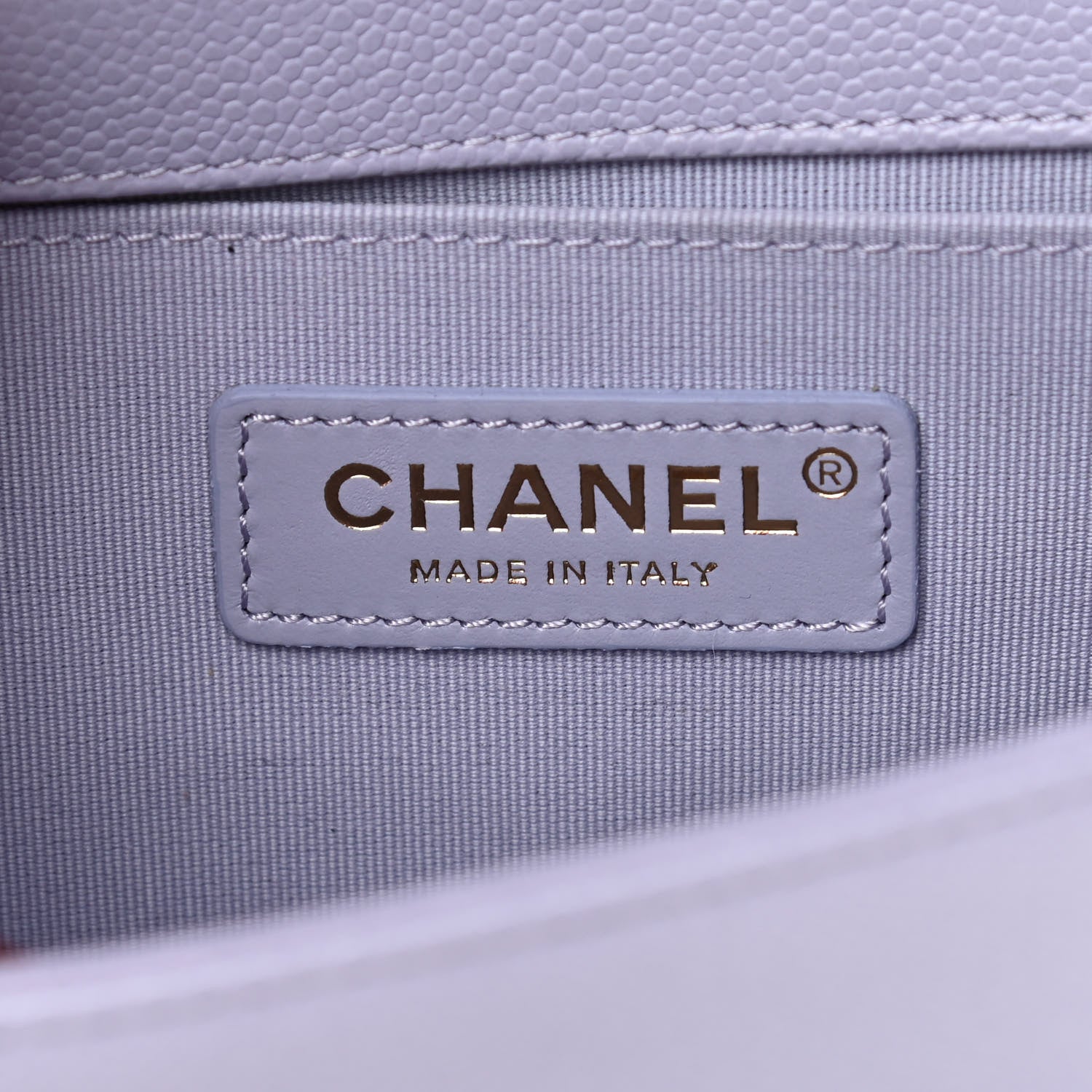 Chanel Caviar Quilted Small Boy Flap Light Purple 6 of 12