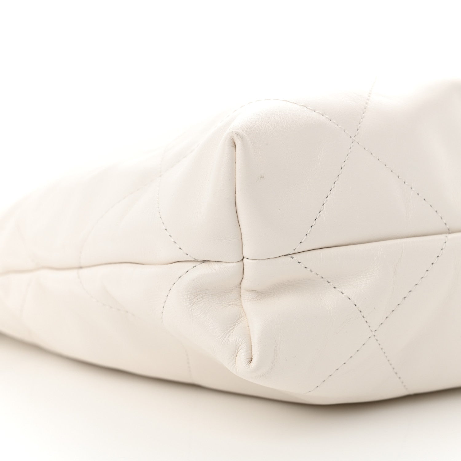 Chanel Shiny Calfskin Quilted Rainbow Small Chanel 22 White 10 of 12