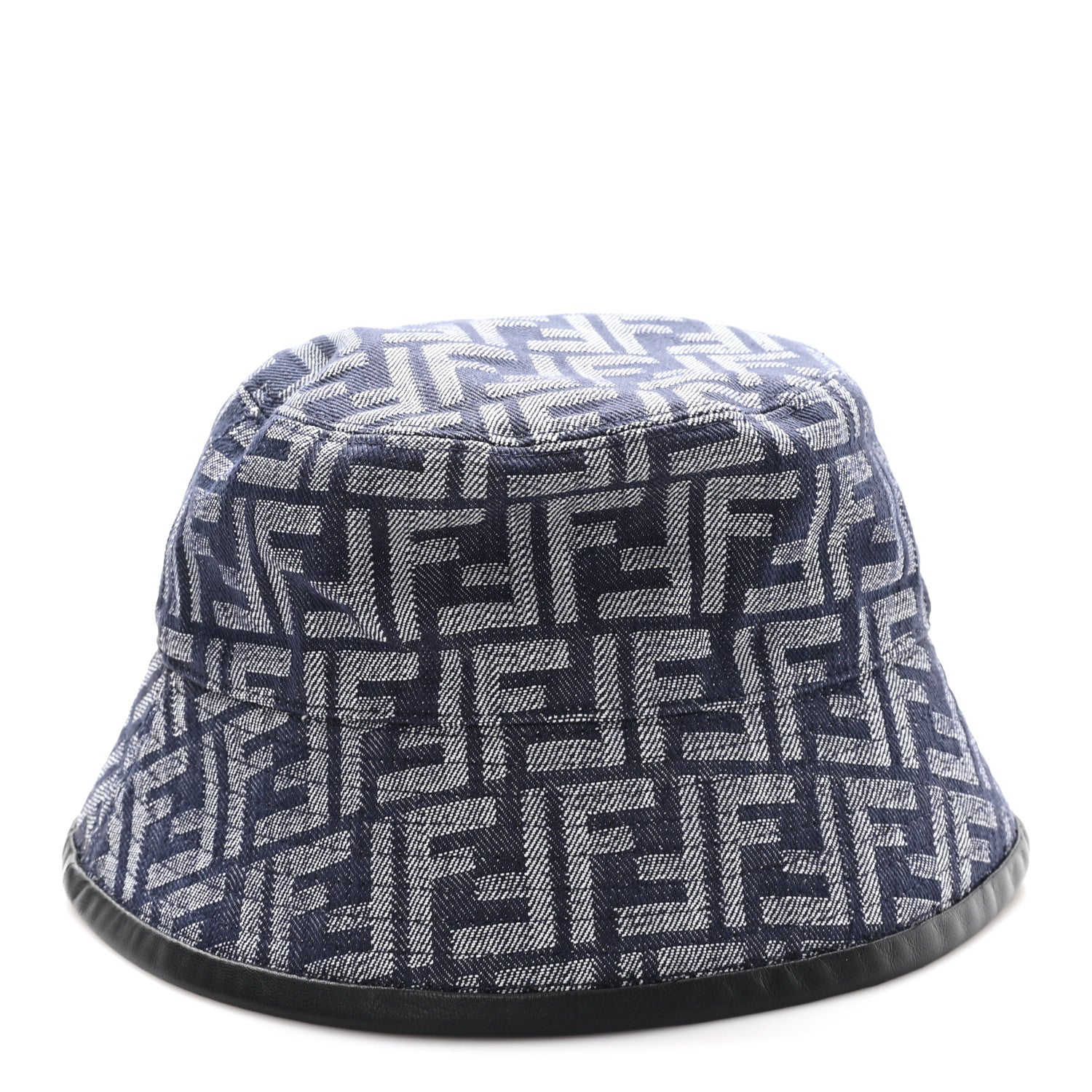 Fendi Denim FF Bucket Hat L Black 3 of 8