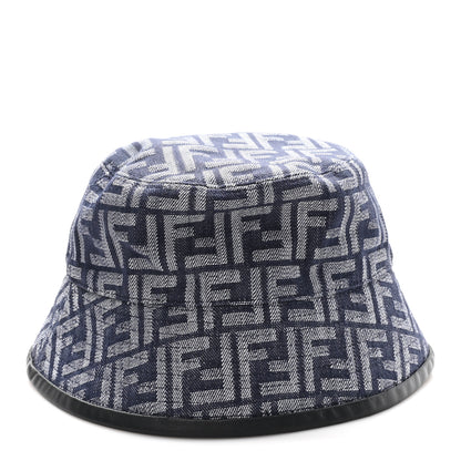 Fendi Denim FF Bucket Hat L Black 3 of 8