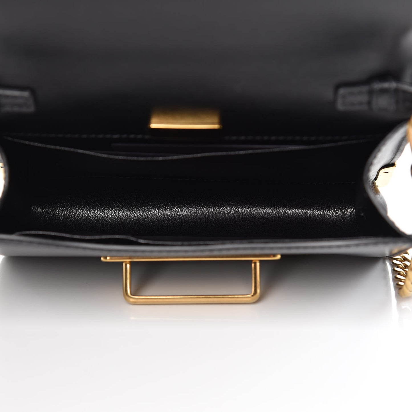 City Calf Saffiano Cahier Bag Black
