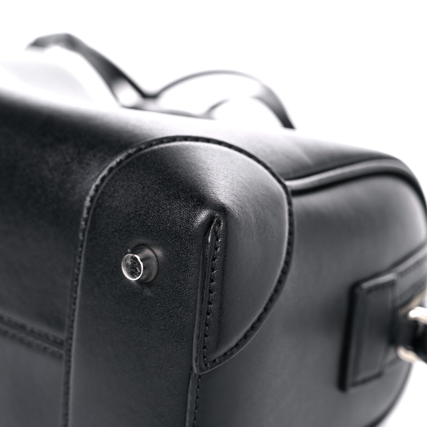 Calfskin Star Micro Lucrezia Black Silver