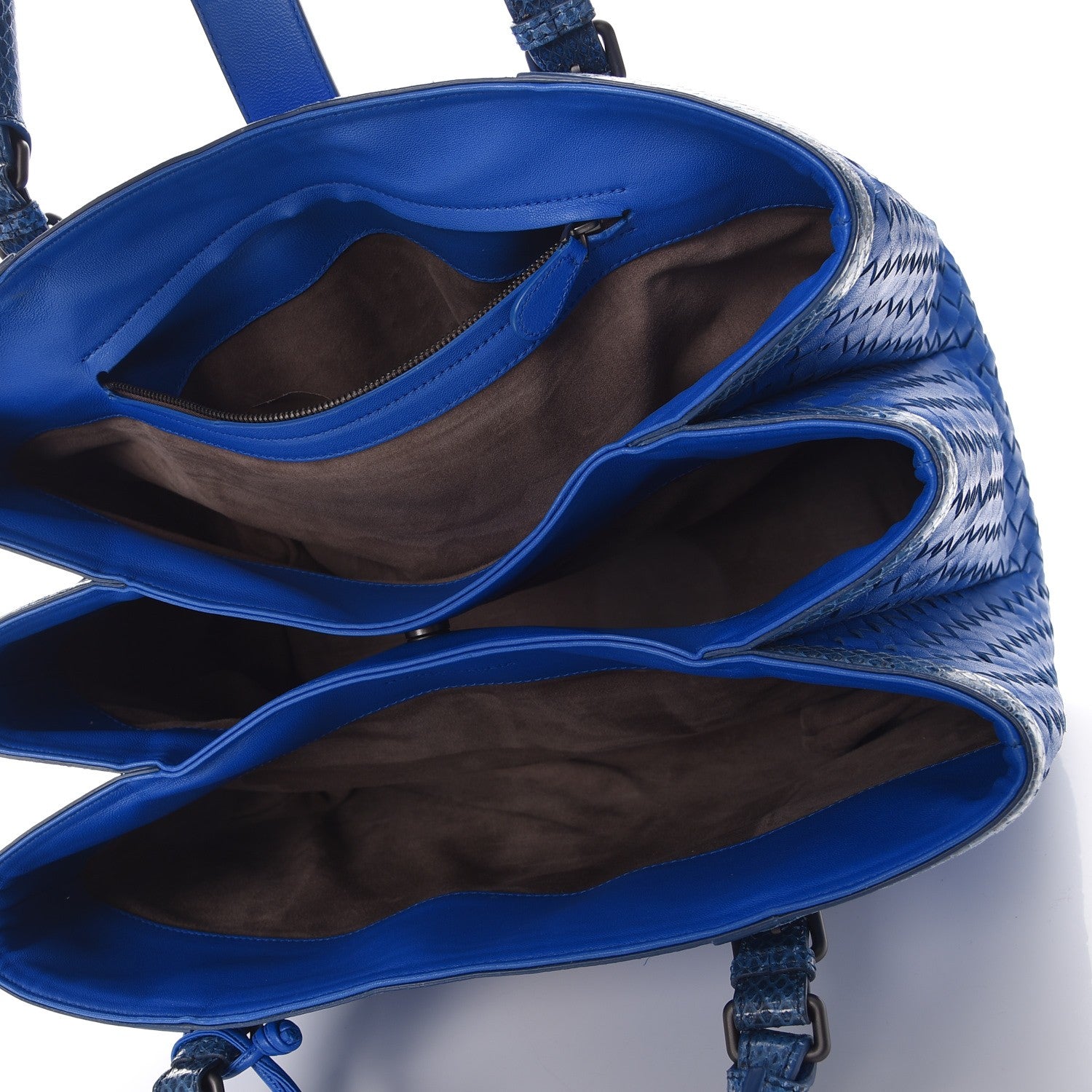 Bottega Veneta Nappa Ayers Medium Roma Tote Bleuette 5 of 12