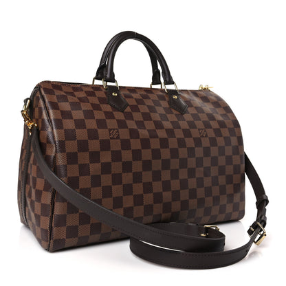 Louis Vuitton Damier Ebene Speedy Bandouliere 35 3 of 8