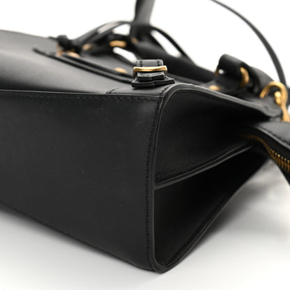 Balenciaga Smooth Calfskin Neo Classic Gold Hardware Mini City Black 9 of 9
