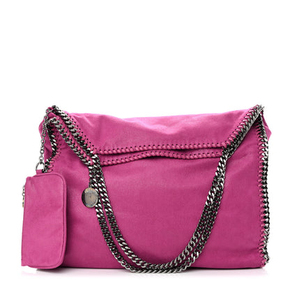 Stella McCartney Shaggy Deer Falabella Tote Hot Pink 1 of 13