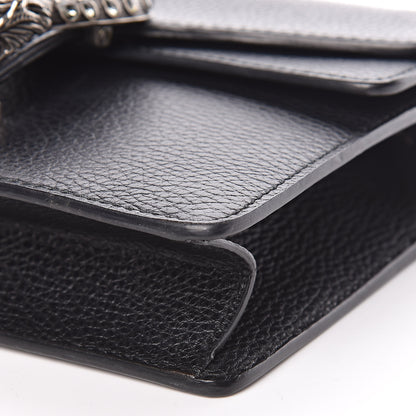 Gucci Calfskin Mini Dionysus Shoulder Bag Black 7 of 13