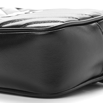 Saint Laurent Calfskin Matelasse Monogram Lou Belt Bag Black 9 of 9