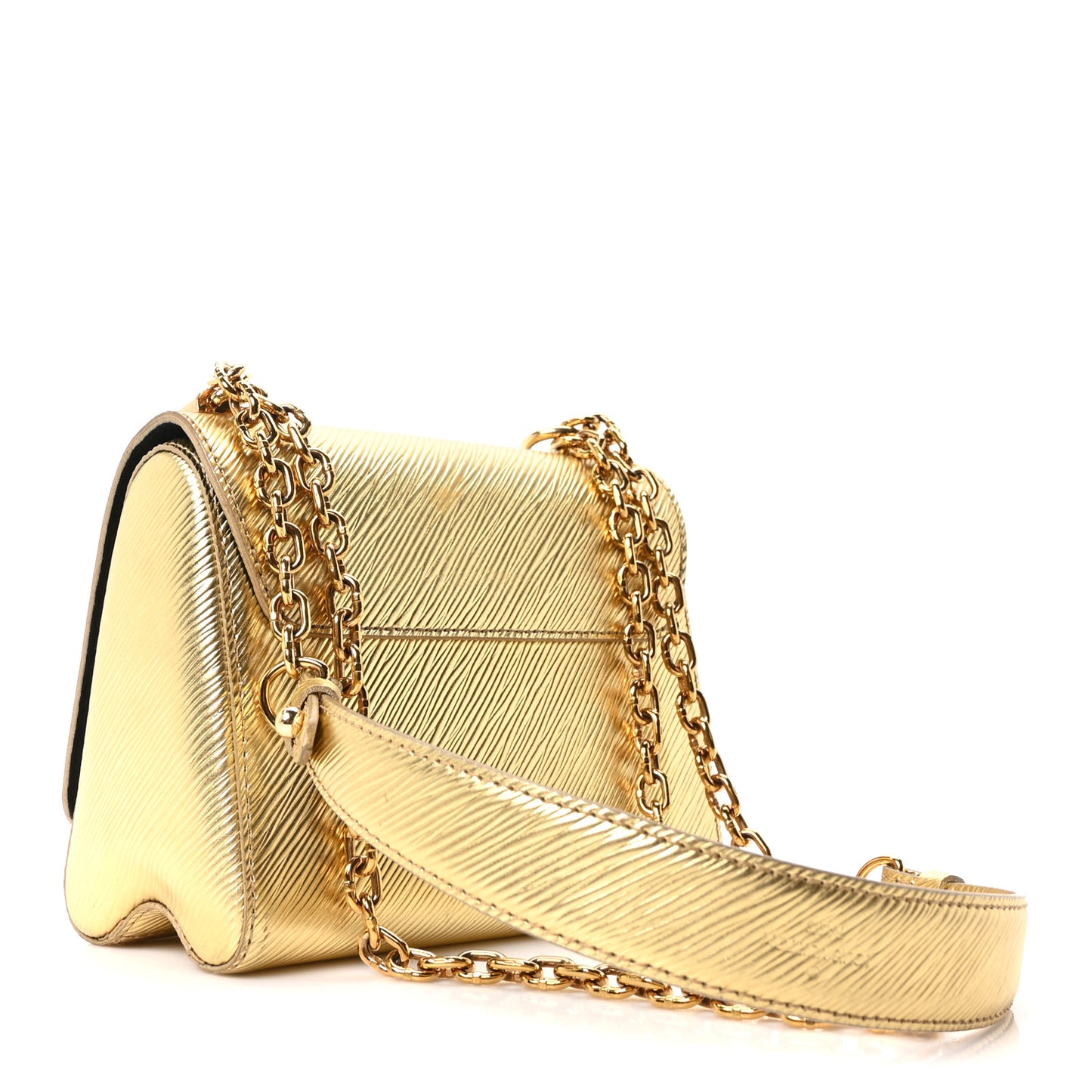 Epi Twist Shoulder Bag PM Gold