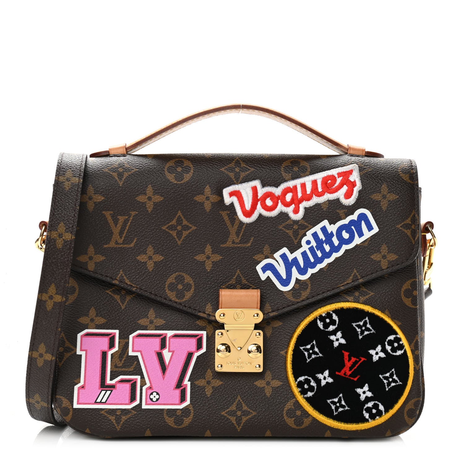Louis Vuitton Monogram Patches Pochette Metis 1 of 9