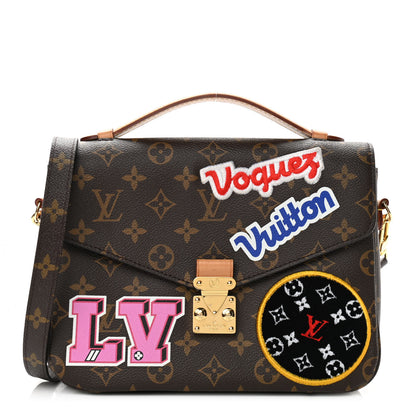 Louis Vuitton Monogram Patches Pochette Metis 1 of 9