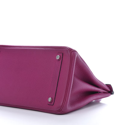 Hermes Togo Birkin 30 Rose Pourpre 7 of 18