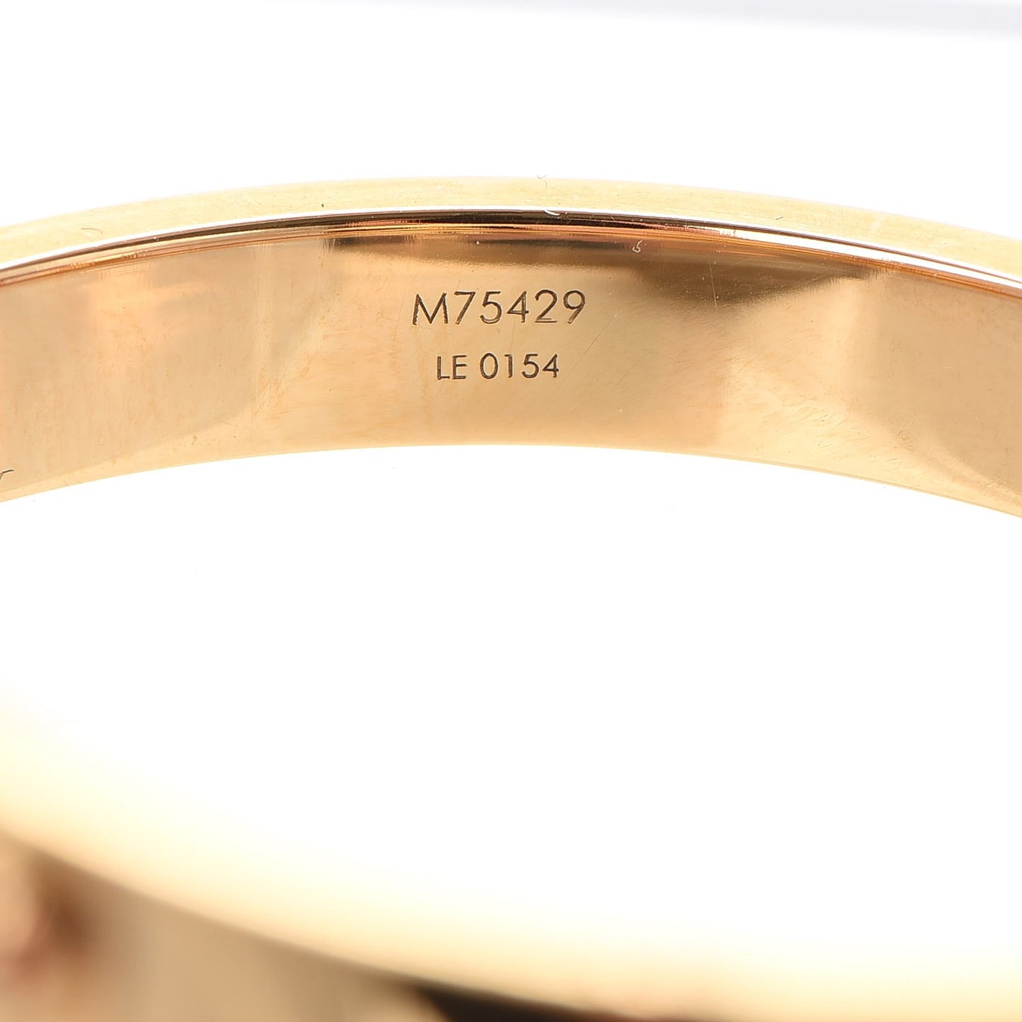 Lock Me Frame Cuff Gold