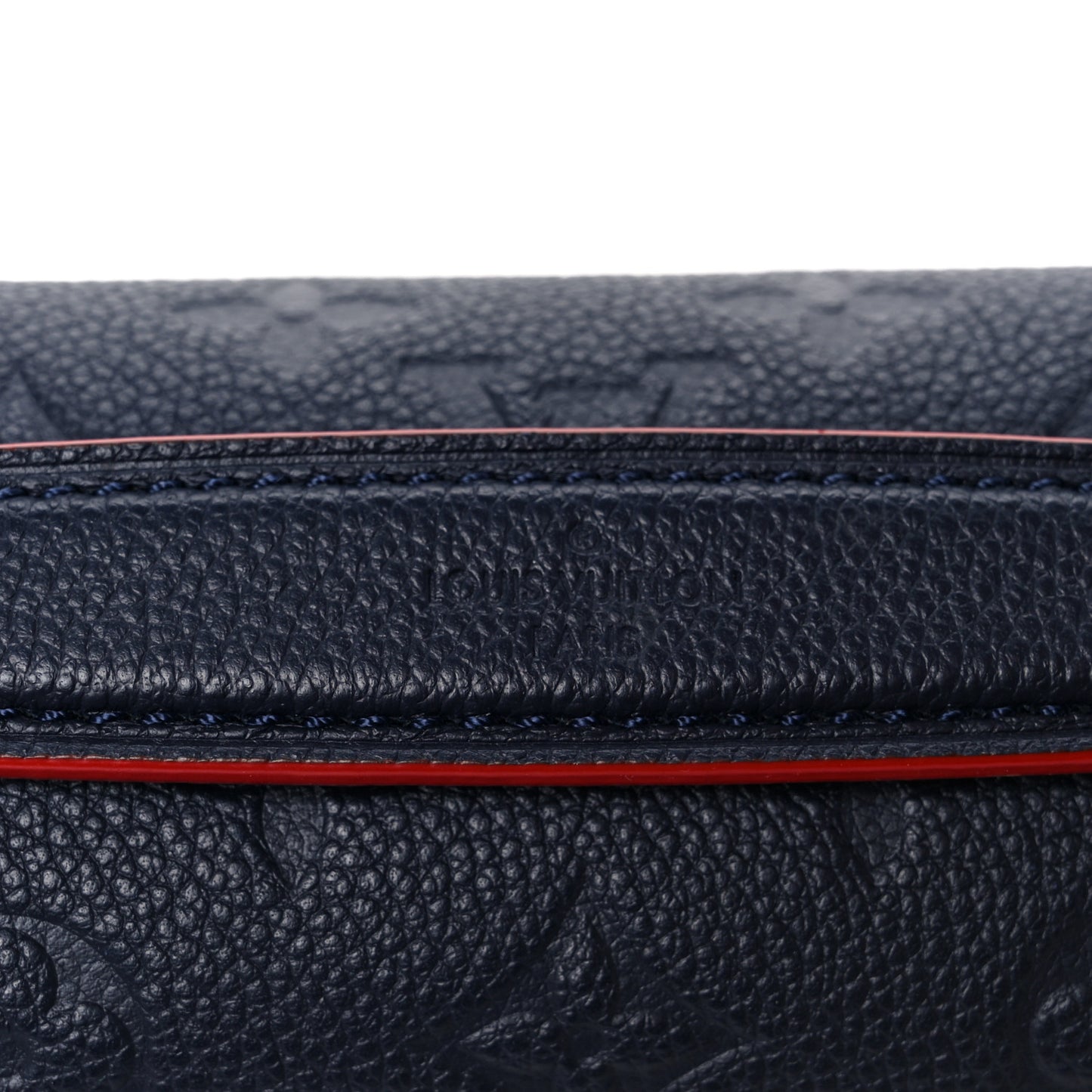 Empreinte Pochette Metis Marine Rouge