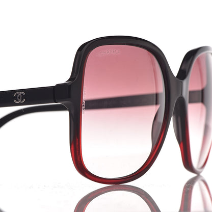 Chanel Square Summer CC Sunglasses 5349 Black 7 of 8
