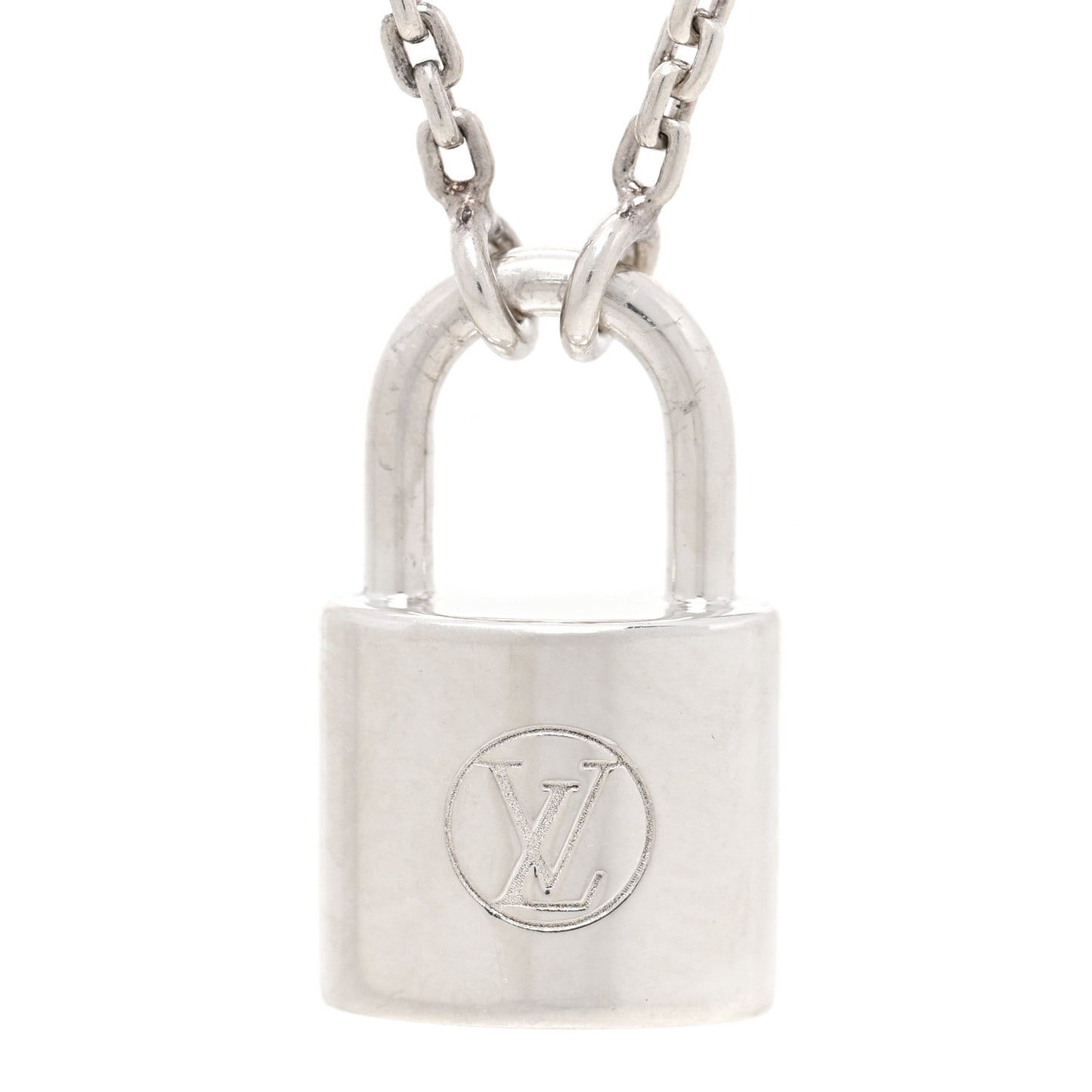 Sterling Silver Lockit Necklace