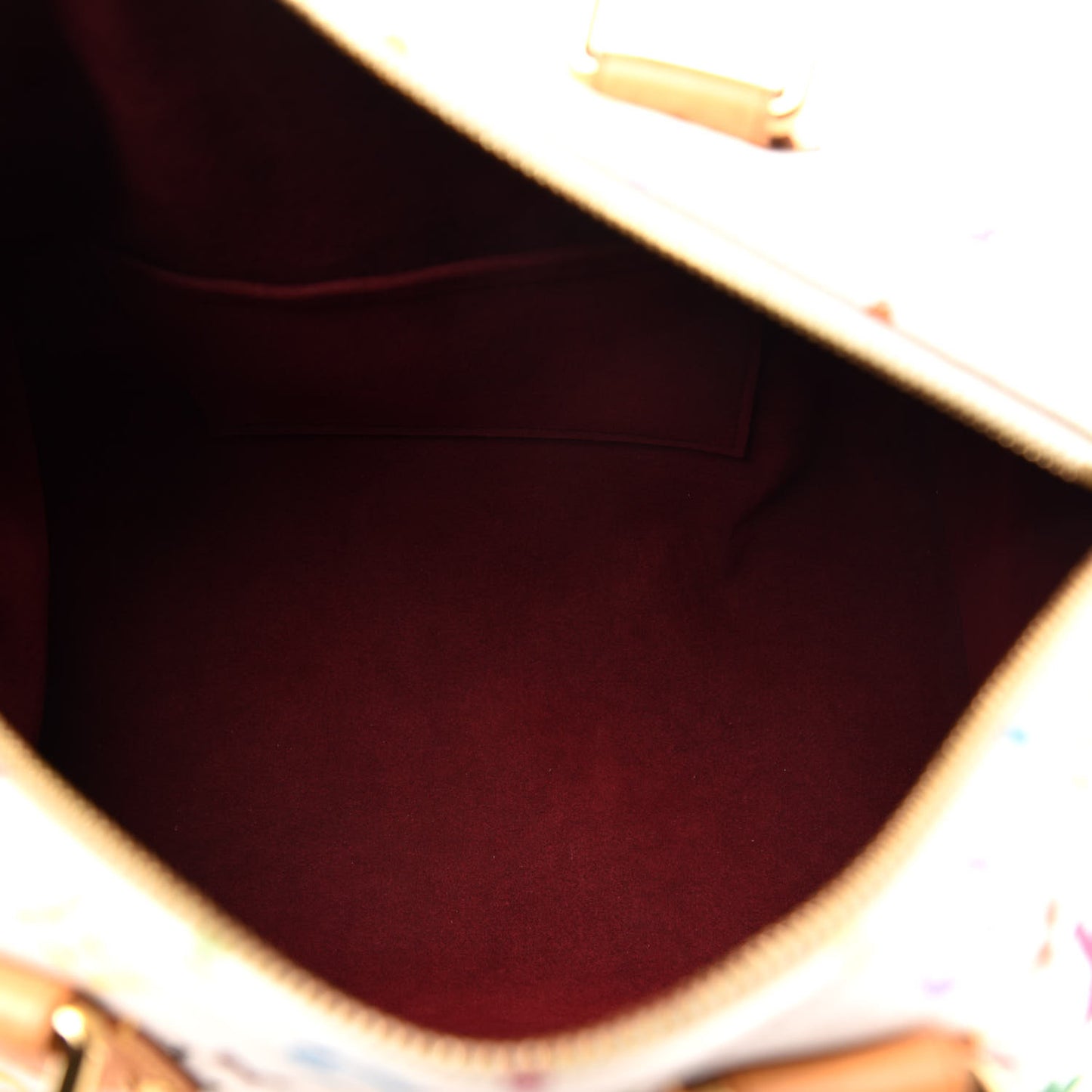 Monogram Multicolor Speedy 30 White