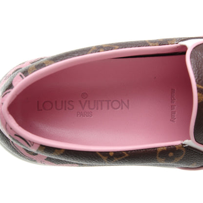 Louis Vuitton Monogram Bay Flower Slip On Harbor Sneakers 40 Rose Ballerine Poppy 6 of 7