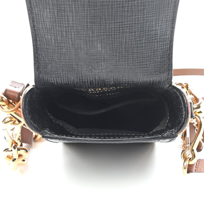 Burberry Prorsum Grainy Calfskin Oblong Belt Bag Black 5 of 10