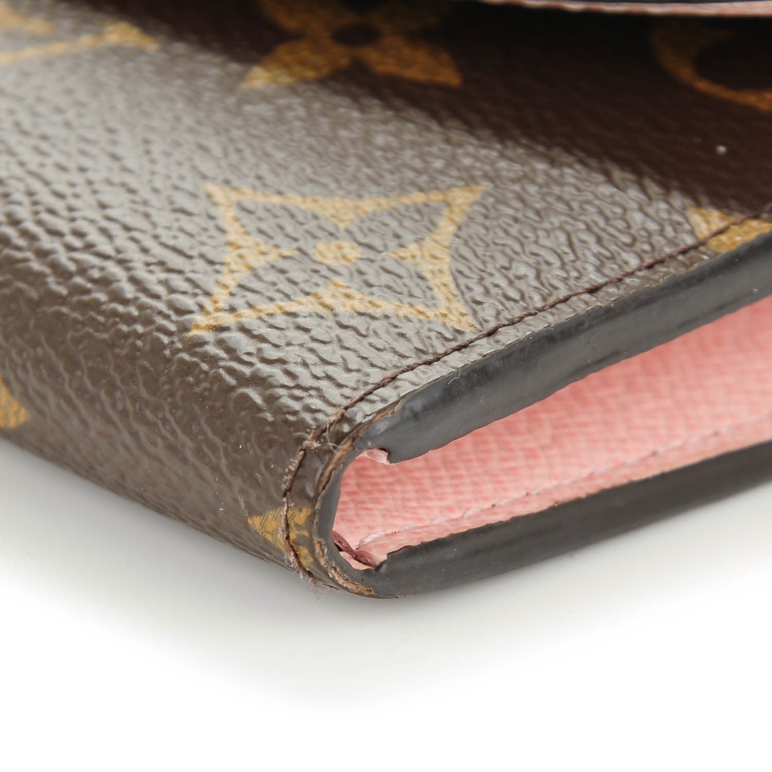 Louis Vuitton Monogram Emilie Wallet Rose Ballerine 8 of 9