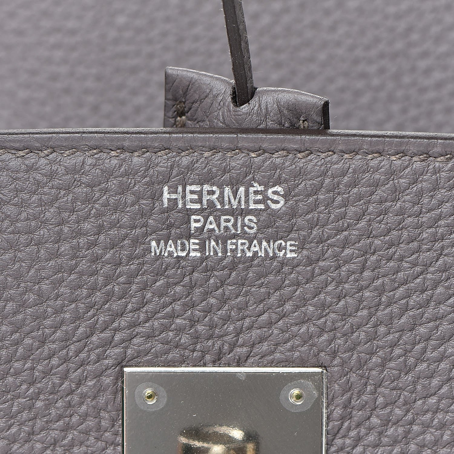 Hermes Togo Birkin 35 Etain 20 of 35