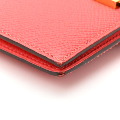 Hermes Epsom Bearn Compact Wallet Rose Jaipur 13 of 13