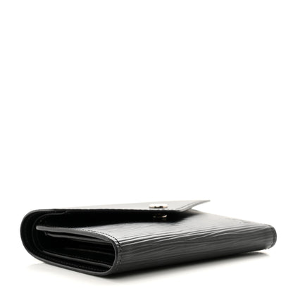Louis Vuitton Epi Victorine Wallet Black 4 of 7