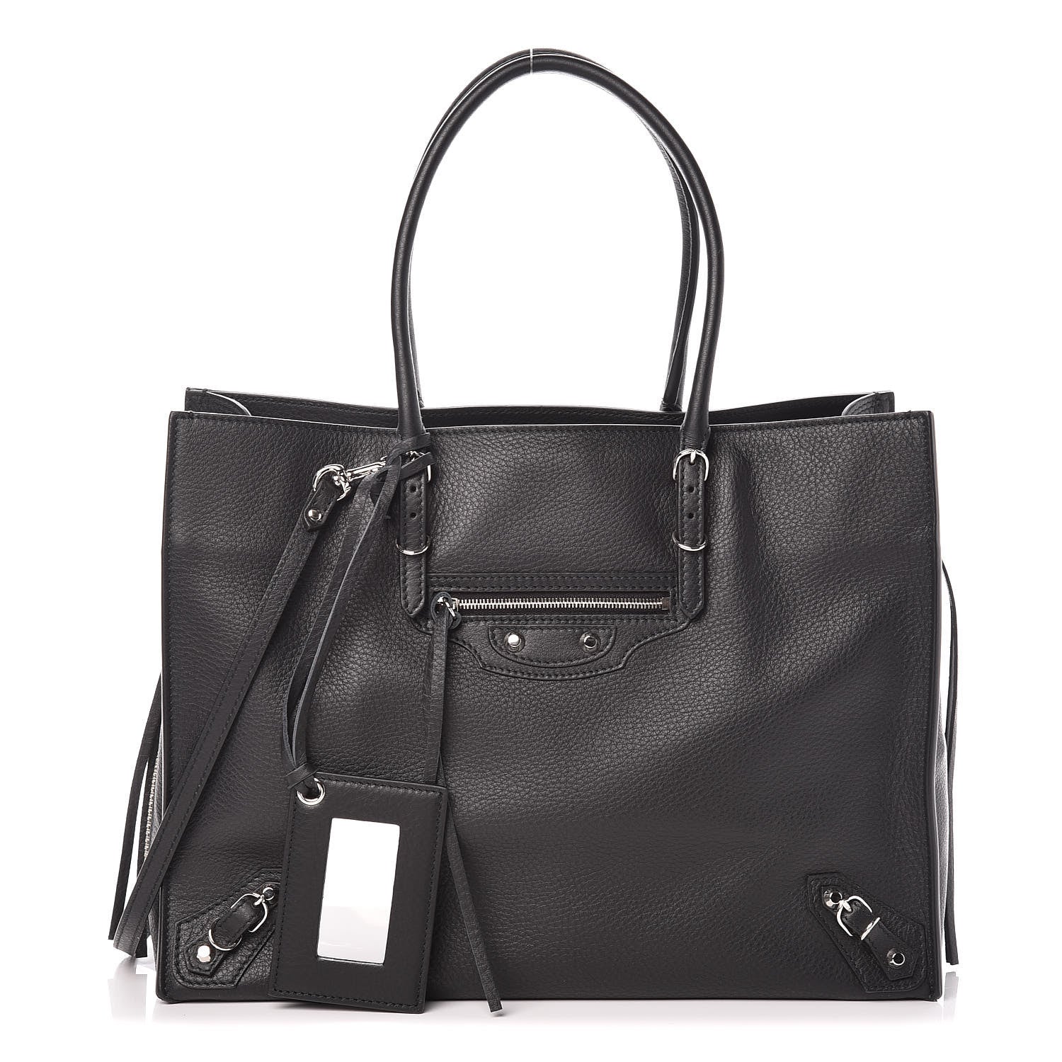 Balenciaga Veau Papier B4 Zip Around Tote Black 1 of 9
