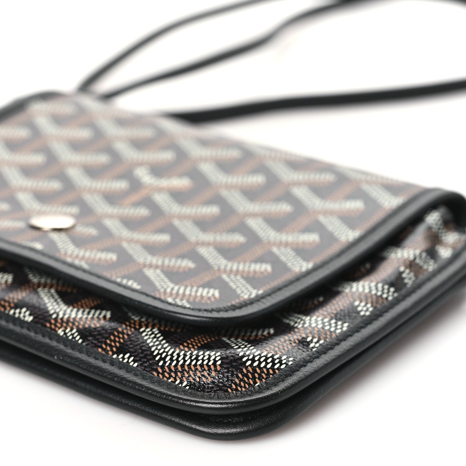 Goyard Goyardine Plumet Wallet Clutch Black 9 of 9