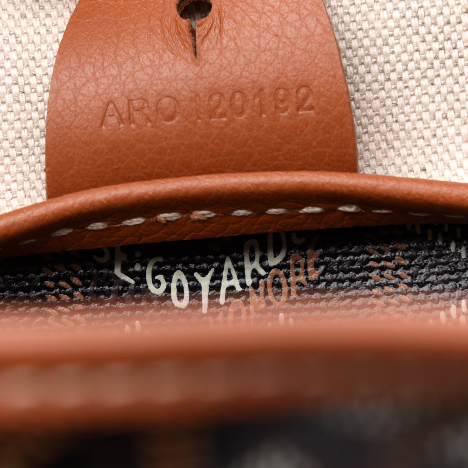 Goyard Goyardine Artois MM Black Gold 7 of 13