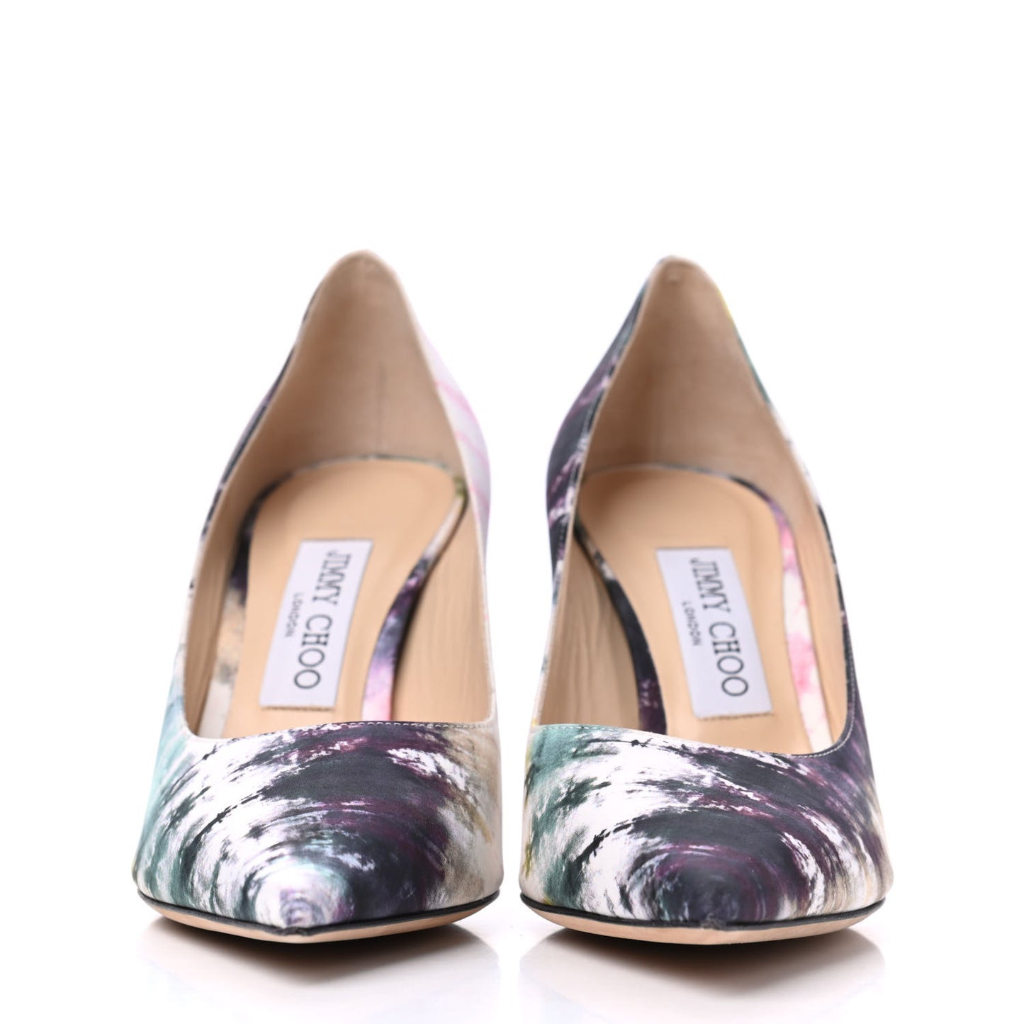 Fabric Tie Dye Love Pumps 37.5 Multicolor