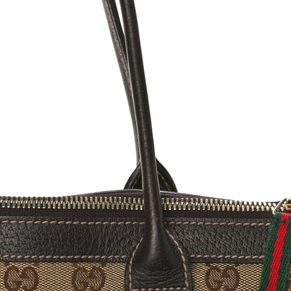 Gucci Monogram Medium Princy Tote Dark Brown 10 of 10