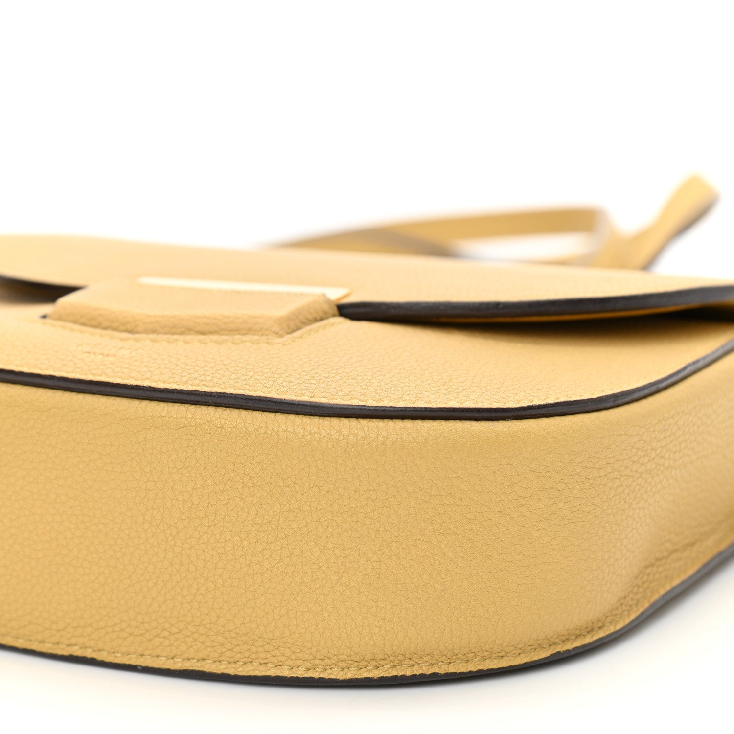 Celine Grained Calfskin Small Trotteur Vanilla 10 of 15