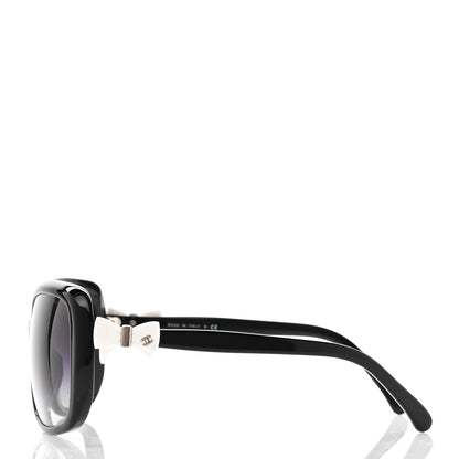 Chanel CC Bow Sunglasses 5171 Black White 3 of 9