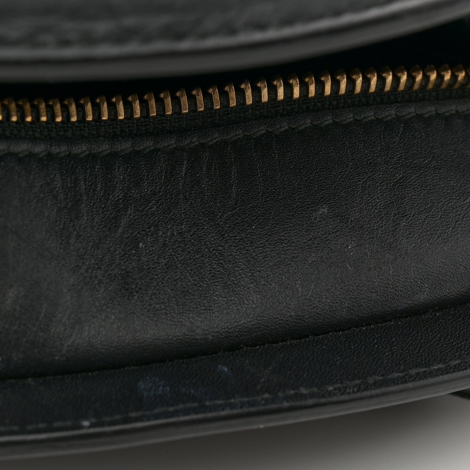 Versace Calfskin Medallion Tribute Bowling Bag Black 15 of 15