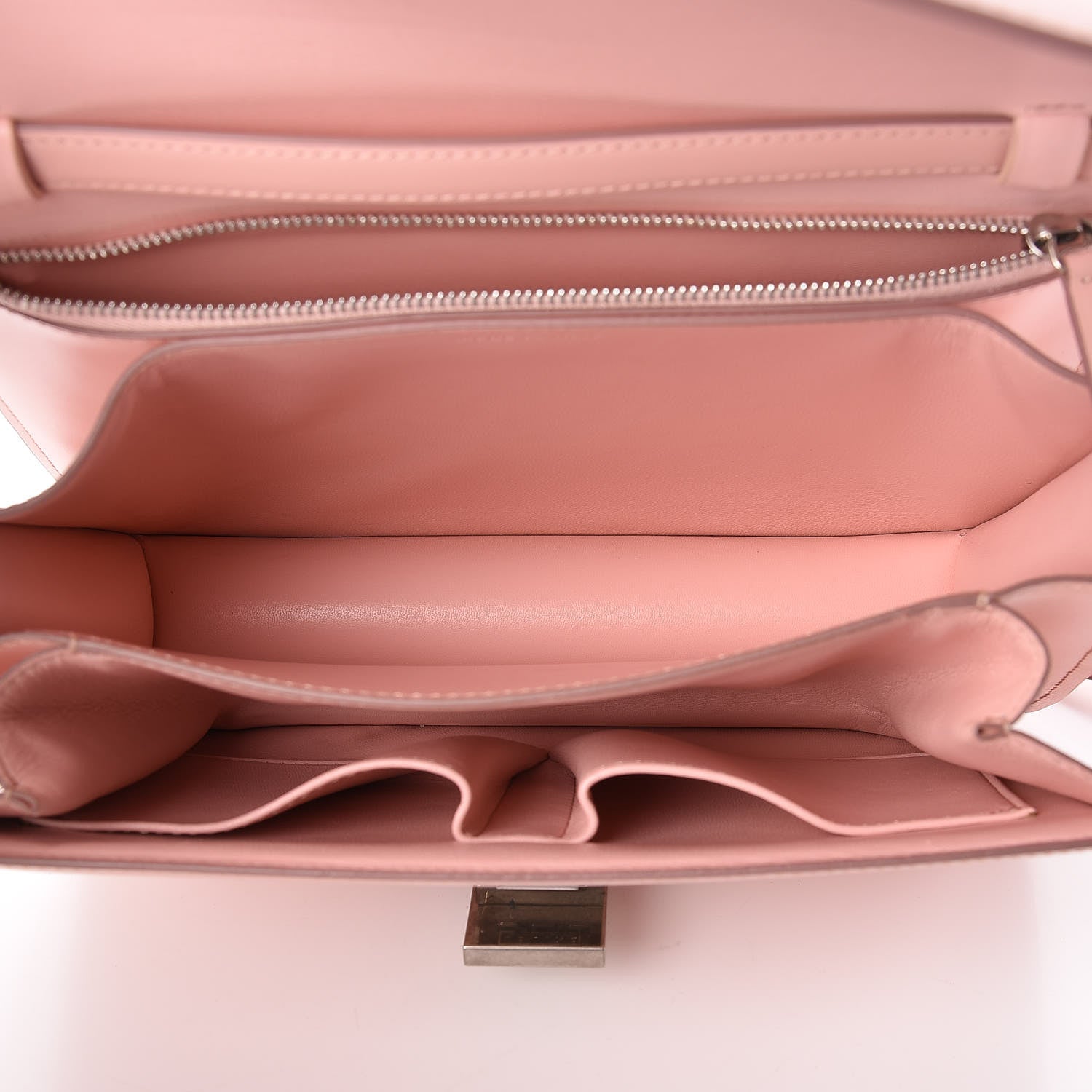 Celine Box Calfskin Medium Classic Box Flap Bag Blush 5 of 11