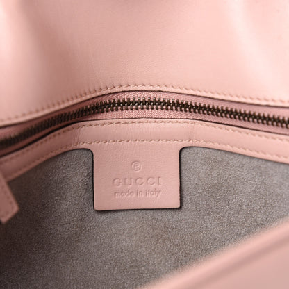 Gucci Calfskin Matelasse Small GG Marmont Shoulder Bag Perfect Pink 10 of 12