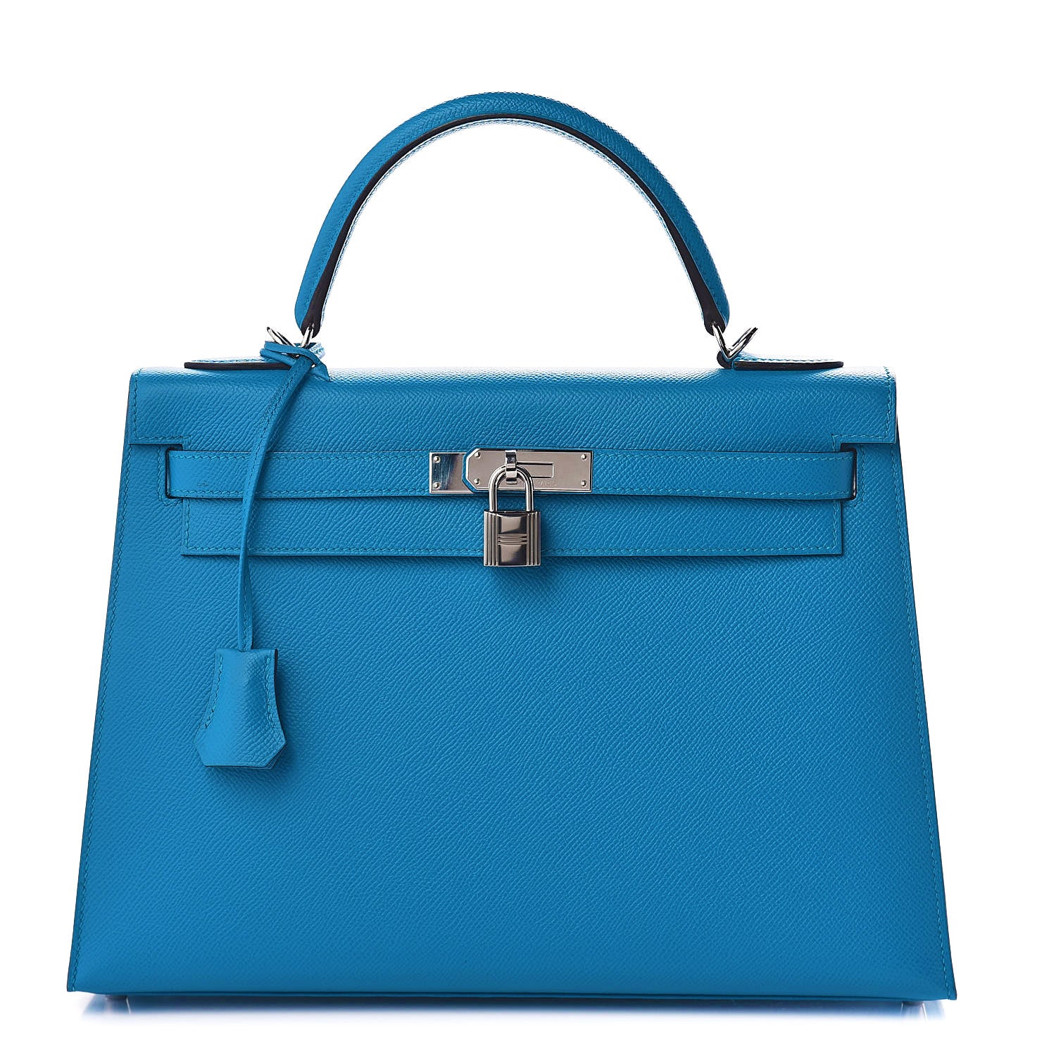 Hermes Epsom Kelly Sellier 32 Bleu Zanzibar 1 of 36