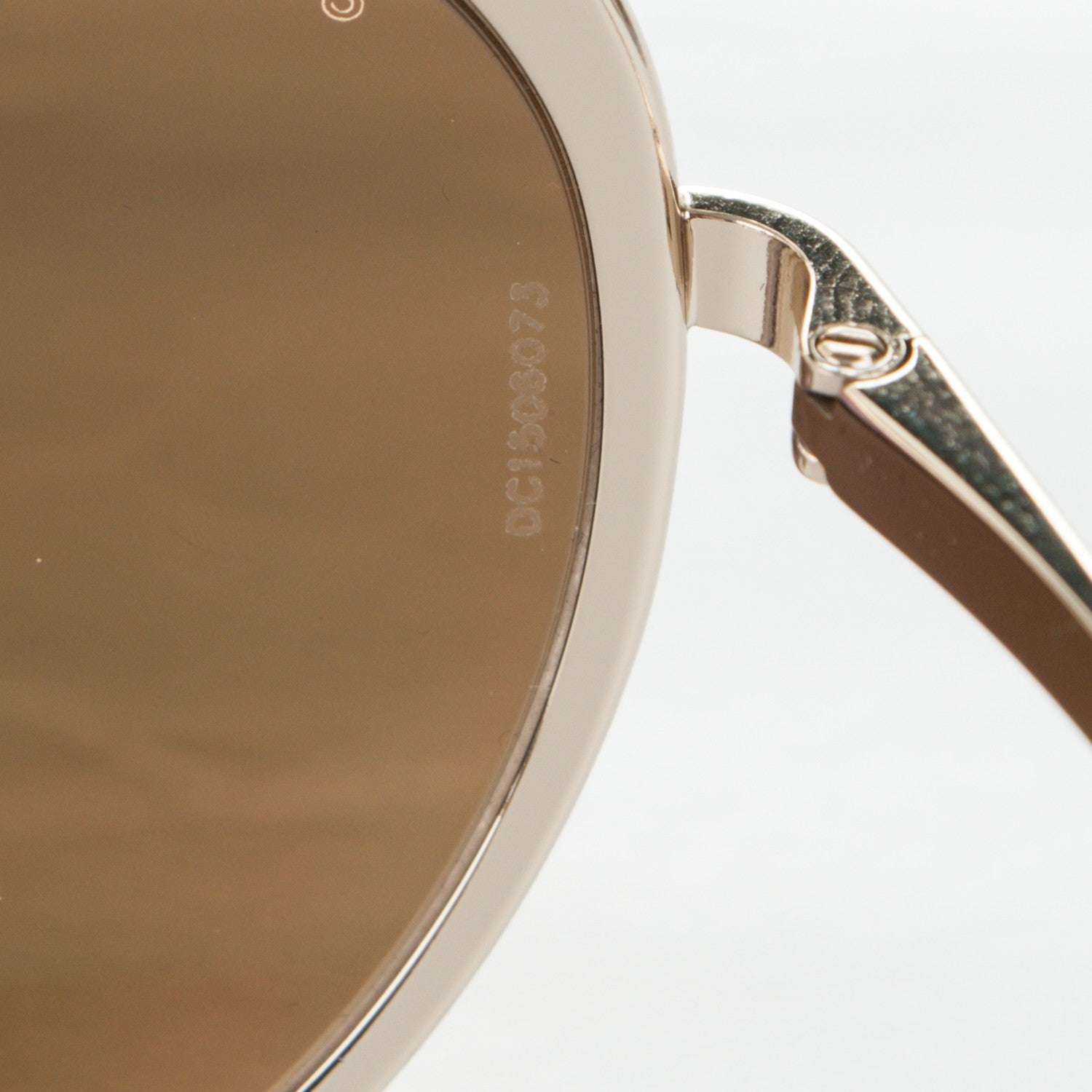 Chanel Round Signature Sunglasses 4206 Gold 6 of 6