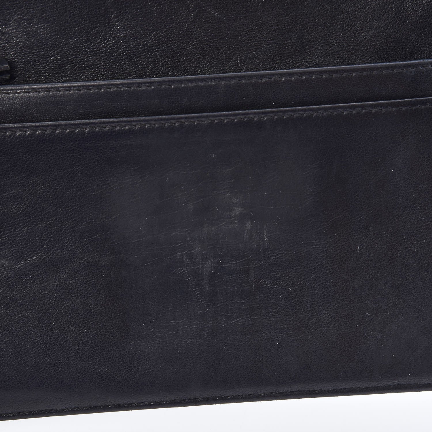 Chanel Caviar Timeless CC Yen Wallet Black 9 of 9