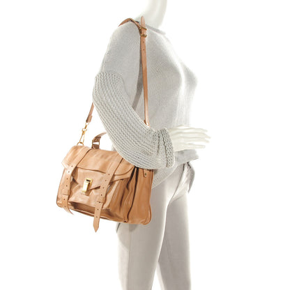 Proenza Schouler Lambskin PS1 Medium Satchel Sahara 5 of 12