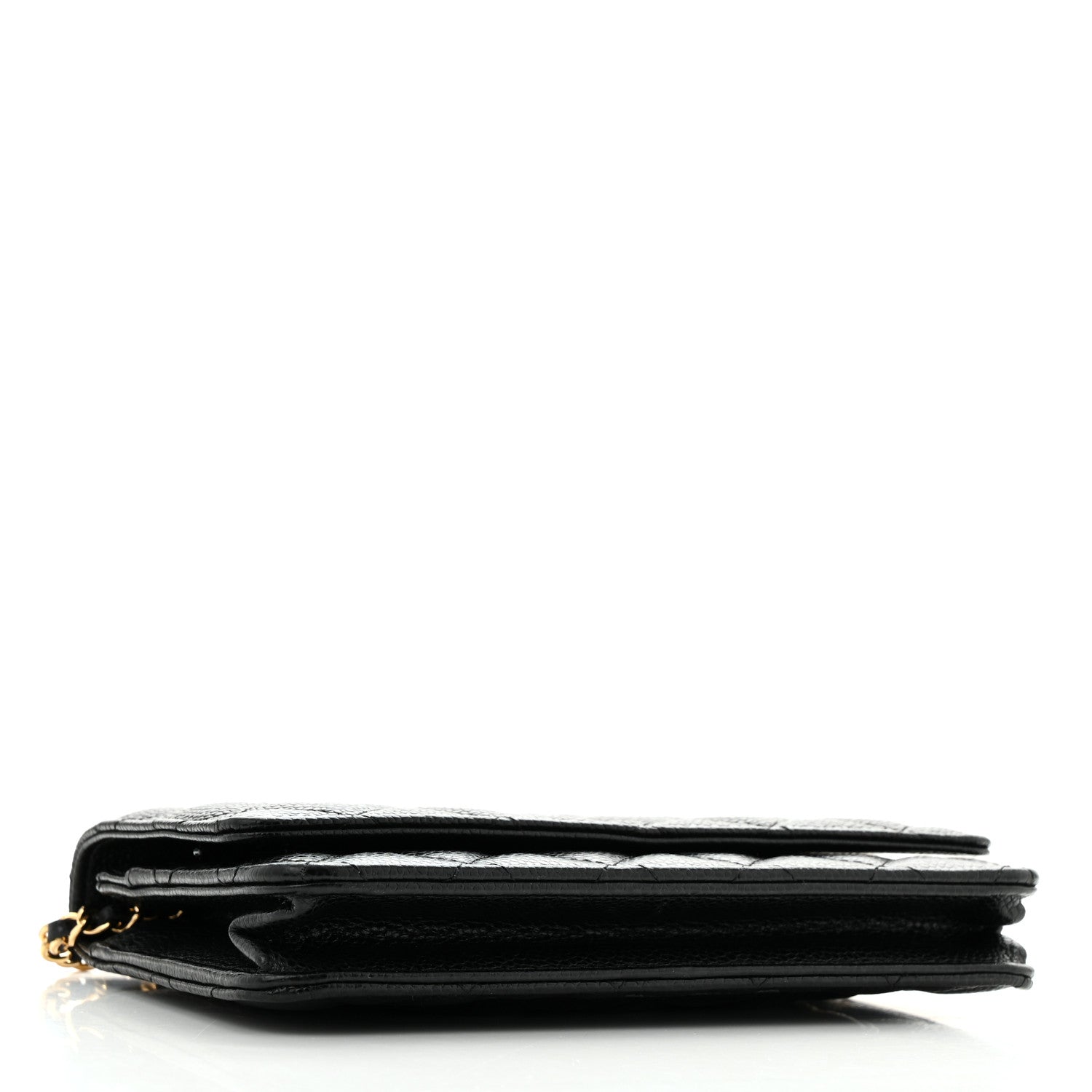 Chanel Caviar Quilted Wallet on Chain WOC Black 4 of 12