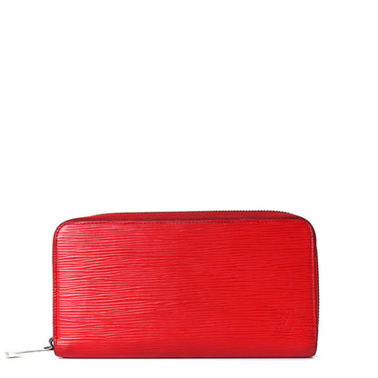 Louis Vuitton Epi Zippy Wallet Coquelicot 1 of 7