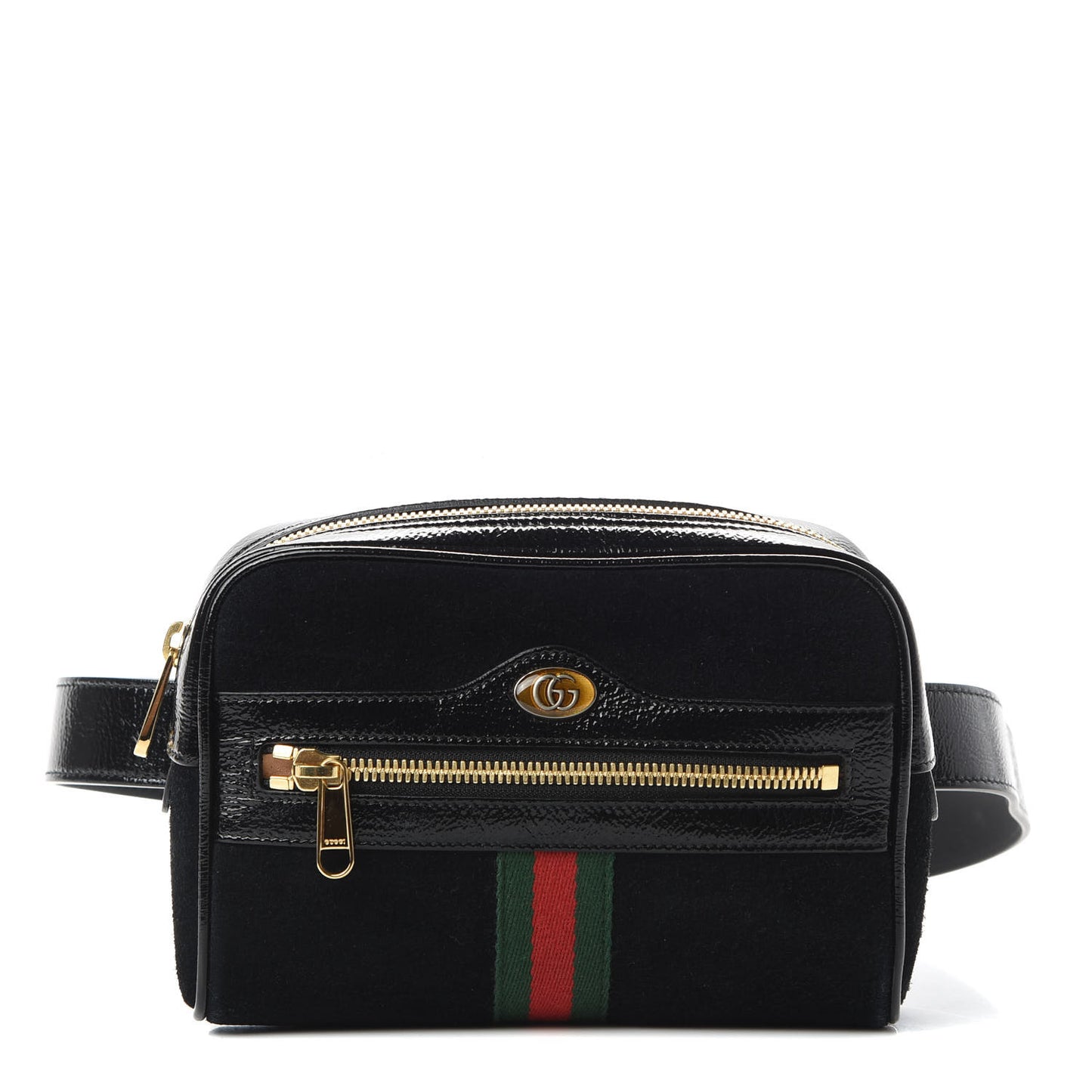 Suede Small Ophidia Belt Bag 85 34 Black