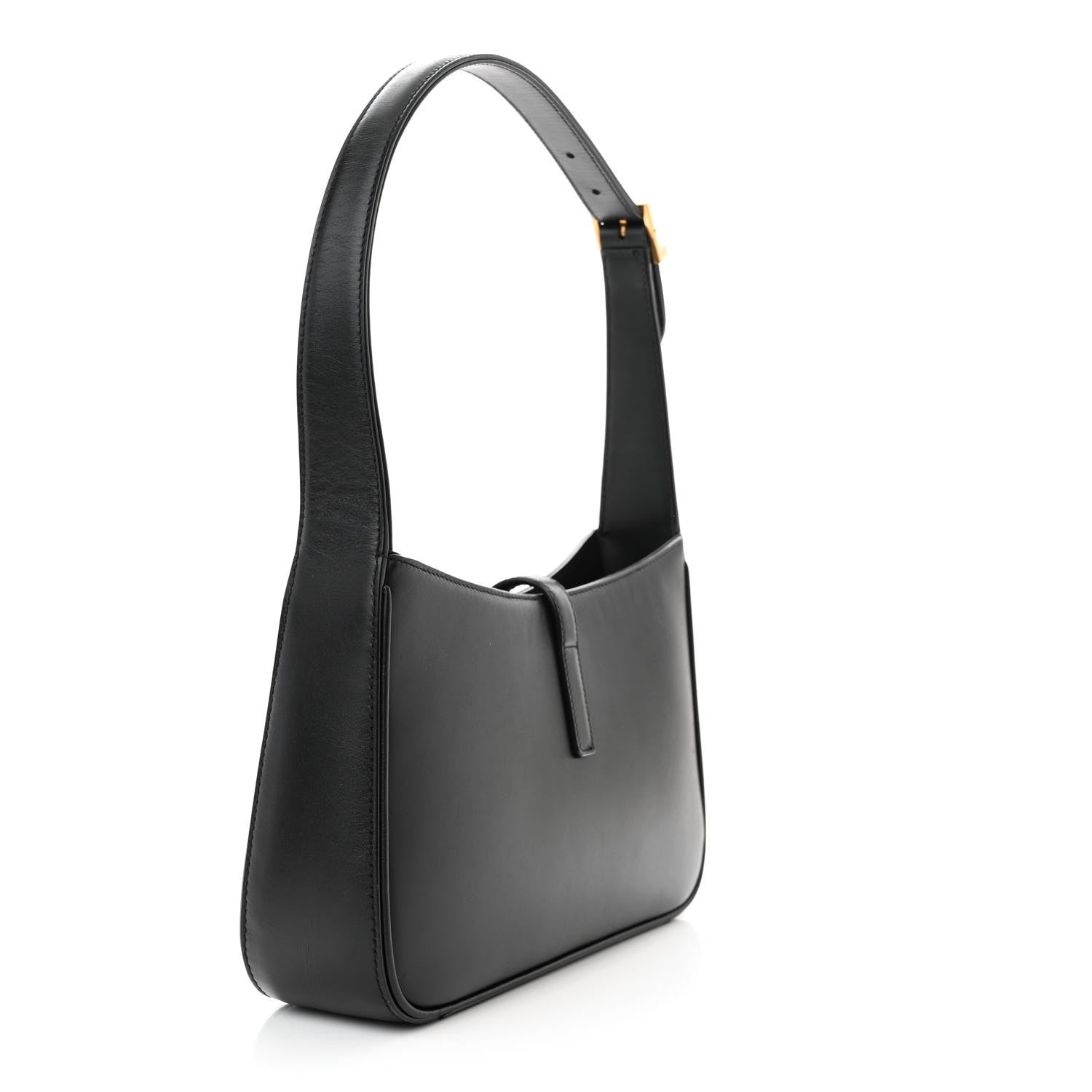 Saint Laurent Smooth Calfskin Le 5 A 7 Hobo Black 3 of 11