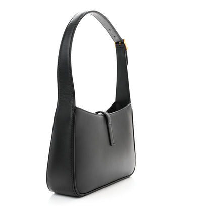 Saint Laurent Smooth Calfskin Le 5 A 7 Hobo Black 3 of 11
