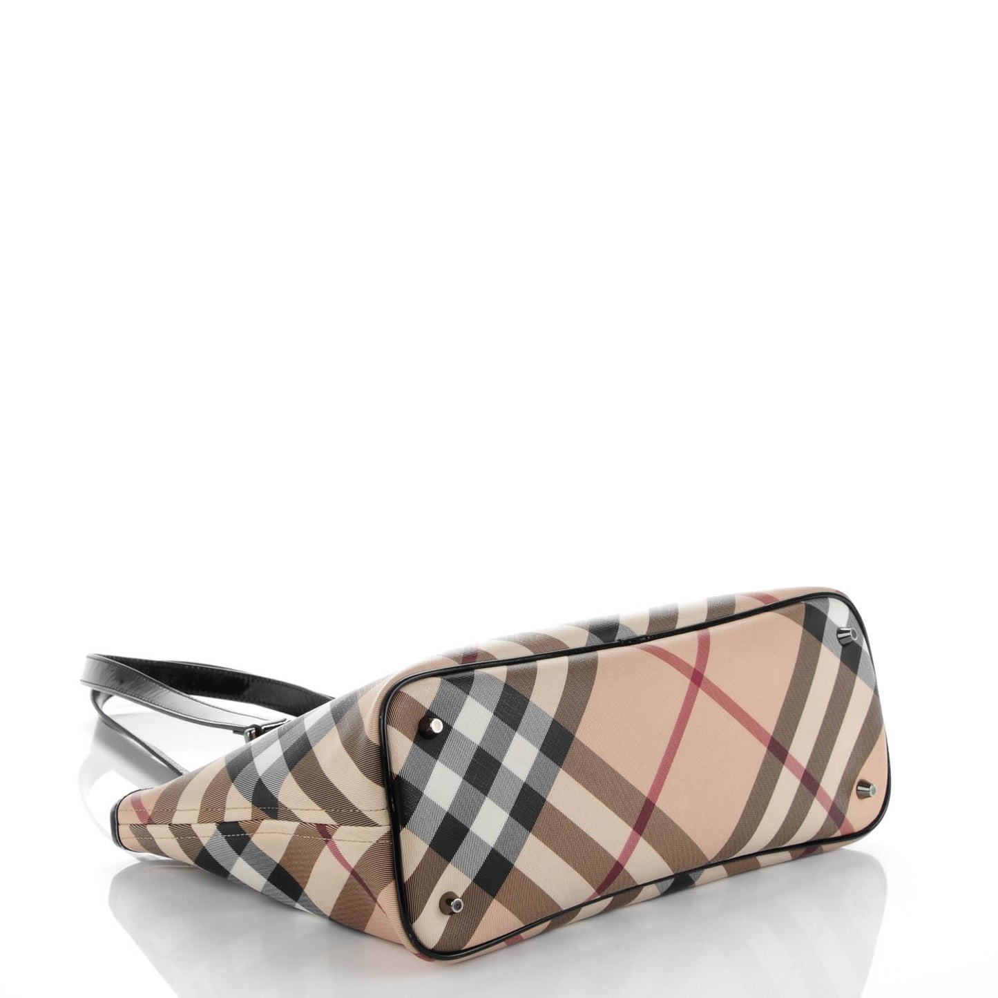 Supernova Check Regent Tote Black